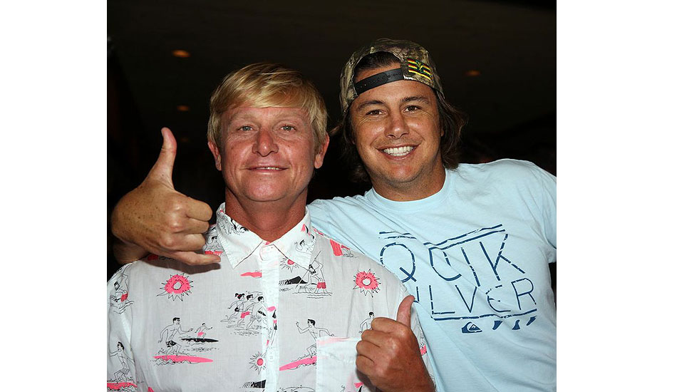 Old school and new school having a great time at the pre-event party! Photo: Emily Goodman