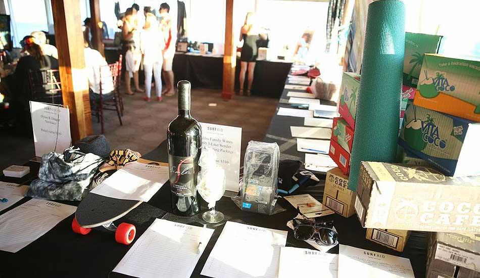 A silent auction was held the night before the event with everything from wine to full page ads in local papers to clothes on offer. Photo: Emily Goodman