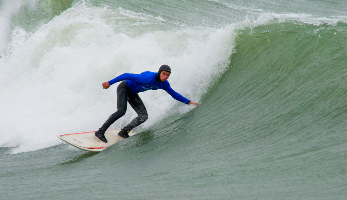 Mitchell Williams (Midland, ON). Photo: <a href=\"https://www.natkuleba.com/\">Nat Kuleba</a> | <a href=\"https://www.surfthegreats.org/\">Surf the Greats</a>