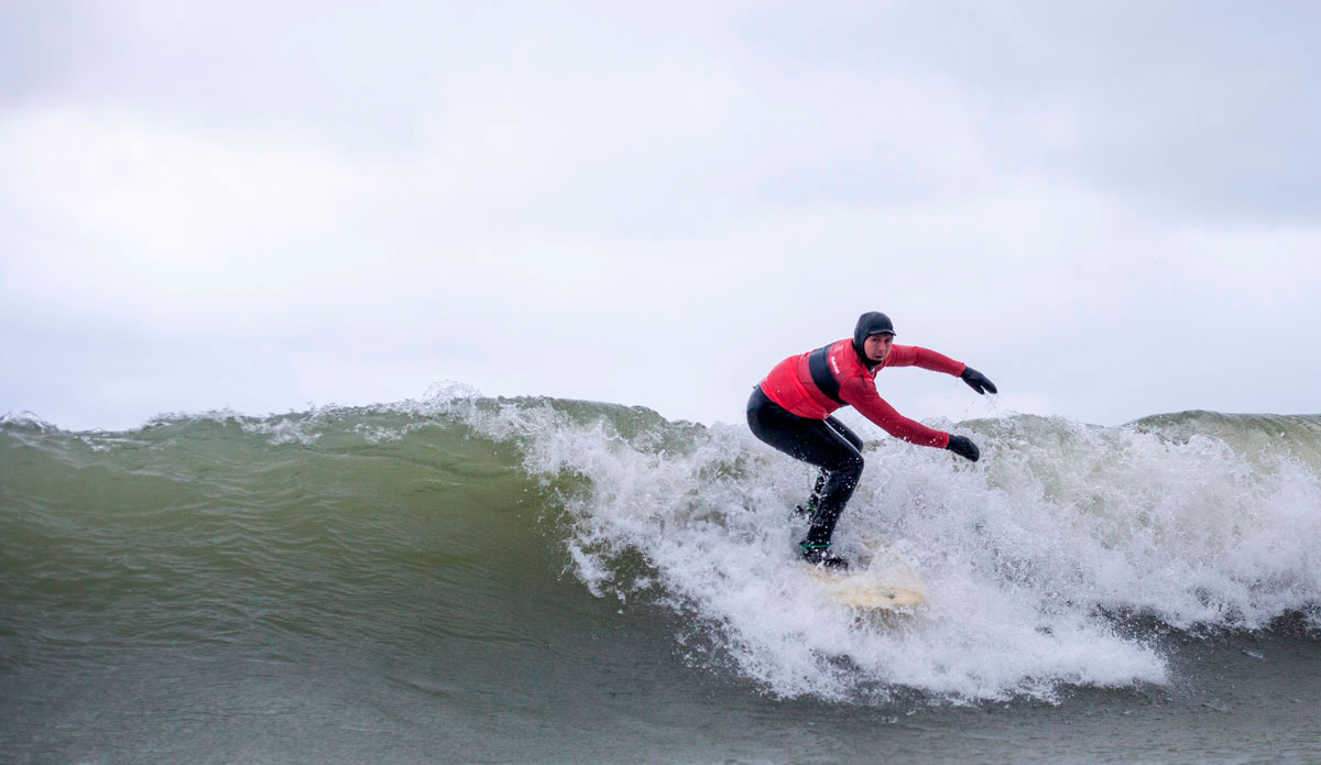 Jesse (Collingwood, ON).Photo: <a href=\"https://instagram.com/lucasmurnaghan\">Lucas Murnaghan</a> | <a href=\"https://www.surfthegreats.org/\">Surf the Greats</a>