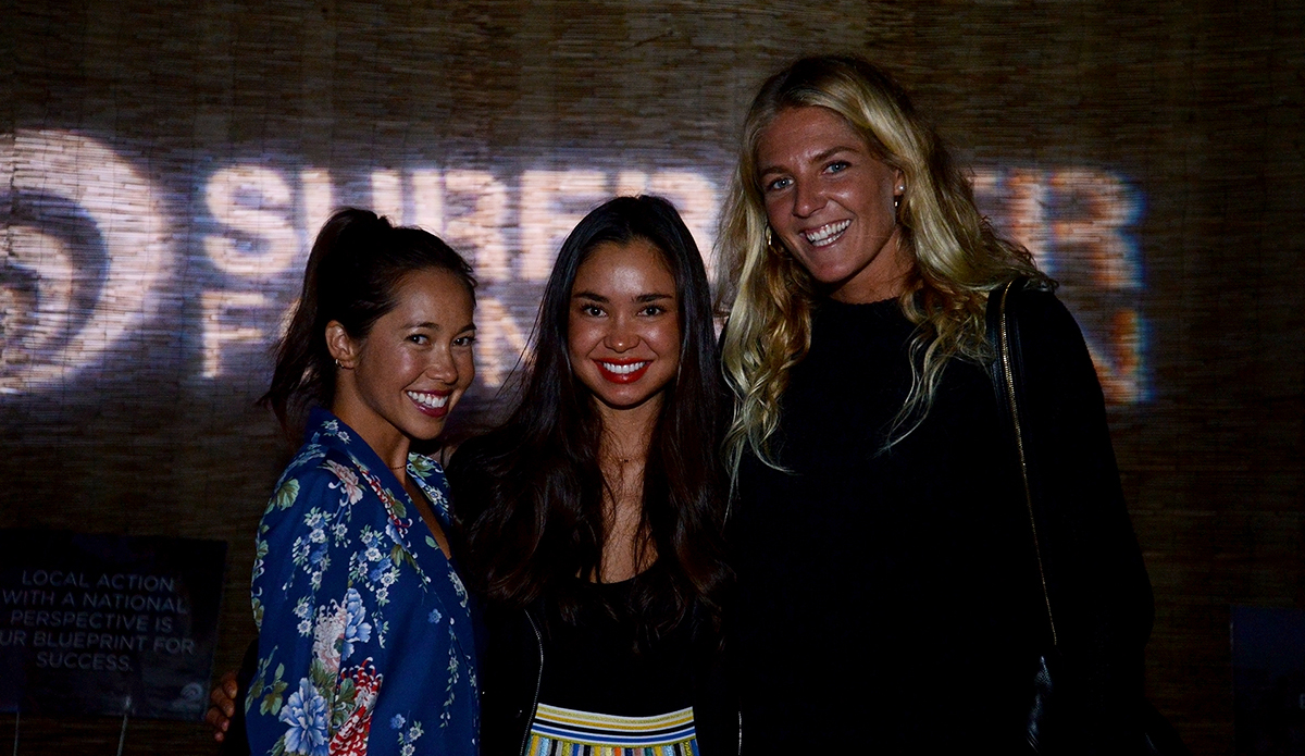 The girls, psyching! Photo: Eric Herbranson