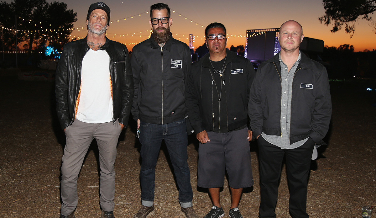 Steven Lippman, Pat Nostaro, Rube Escalante, and Ari Markow. Photo: Jerritt Clark