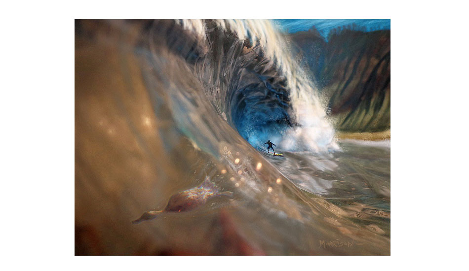 Duck Dive. Photo: <a href=\"https://www.envirosurfartseries.com\" target=_blank>Richard Morrison</a>