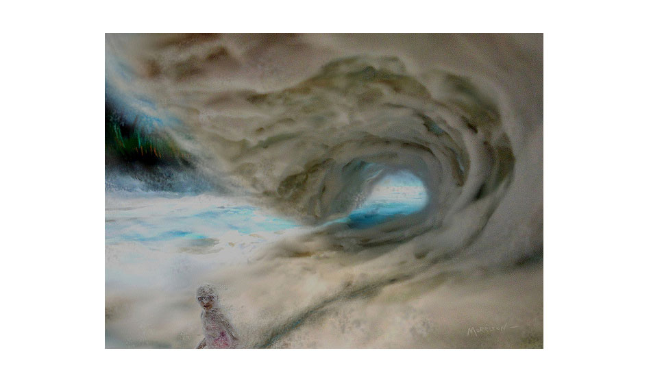 Foam Girl. Photo: <a href=\"https://www.envirosurfartseries.com\" target=_blank>Richard Morrison</a>