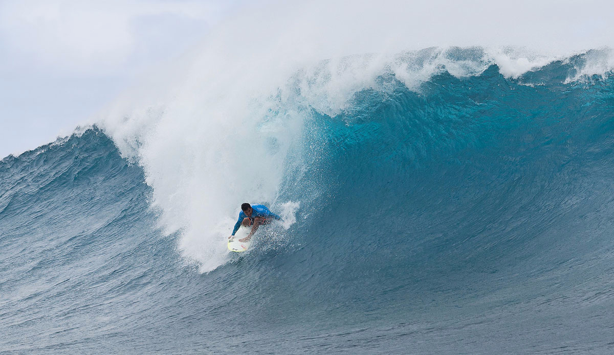 Michel Bourez. Photo:<a href=\"https://www.worldsurfleague.com/\"> World Surf League</a>