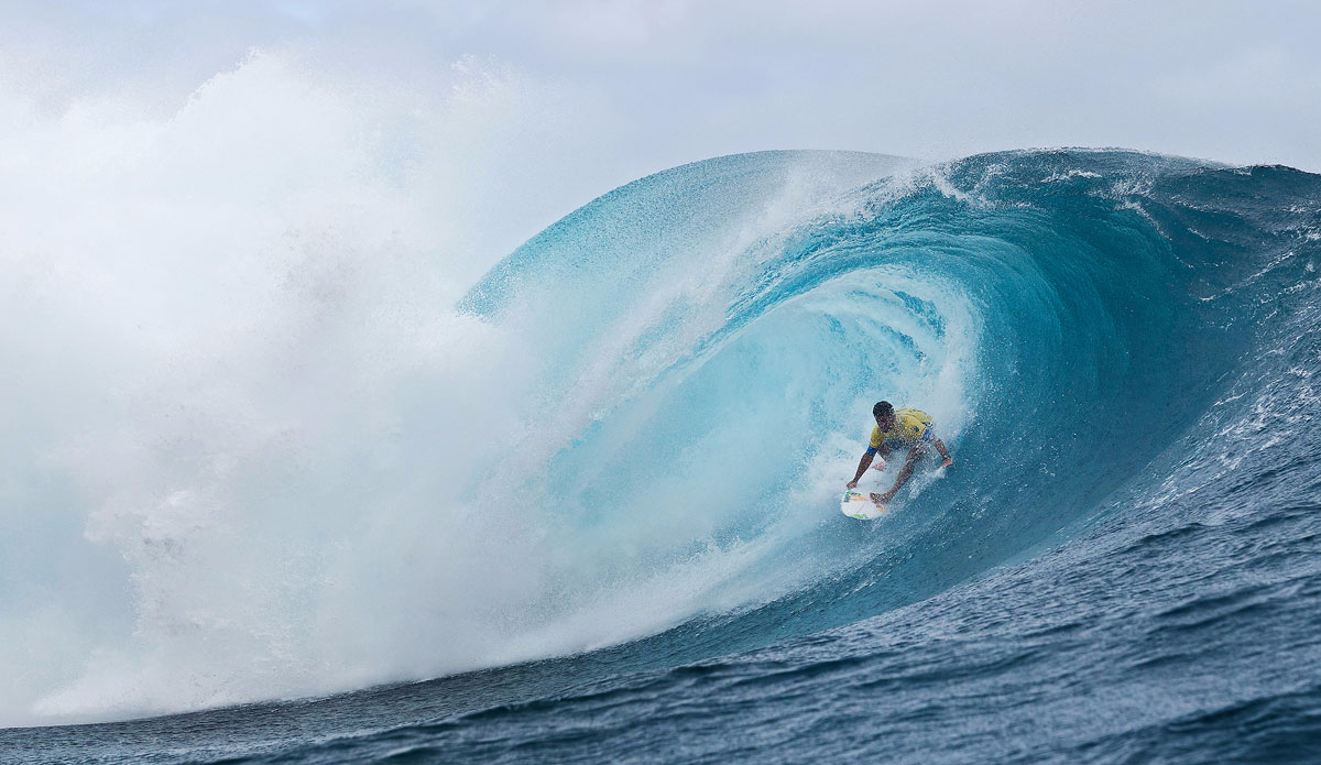 Adriano de Souza. Photo:<a href=\"https://www.worldsurfleague.com/\"> World Surf League</a>
