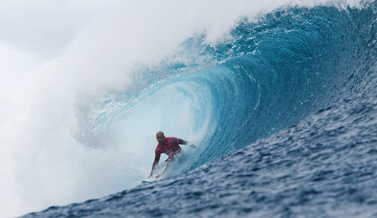 Kelly Slater. Photo:<a href=\"https://www.worldsurfleague.com/\"> World Surf League</a>