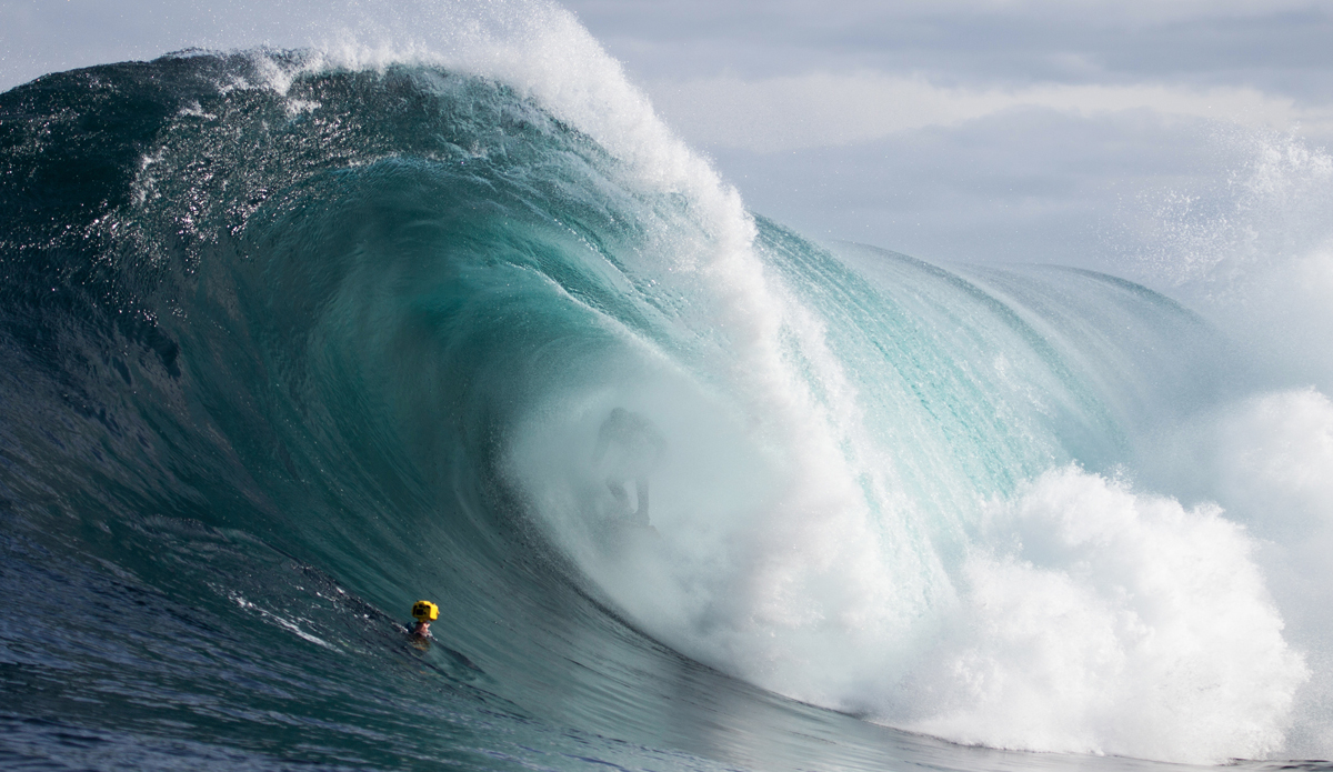 Tyler Holmer cross paddled into and made this polished gem. Photo: <a href=\"https://extractcontent.tumblr.com\">Alasdair Shurman</a>