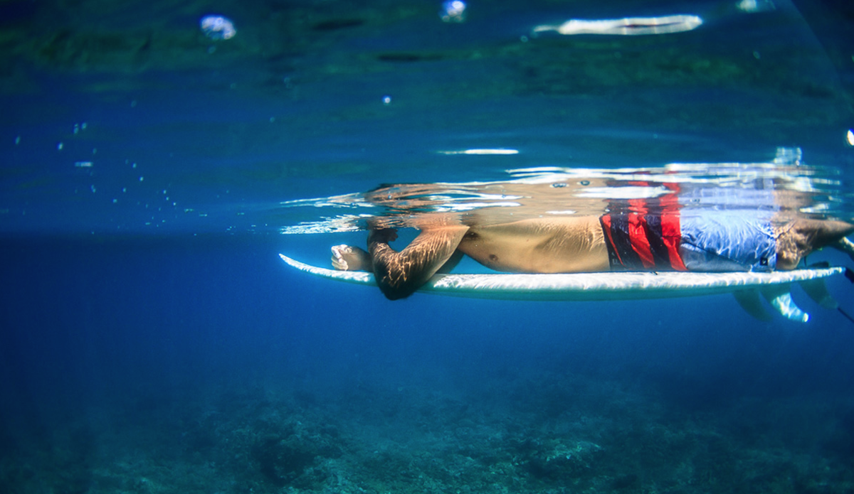 Water clarity is incredible year round in Fiji. Truly a unique diving and surfing experience. Photo: <a href=“ www.rookemedia.com”>Tyler Rooke</a>