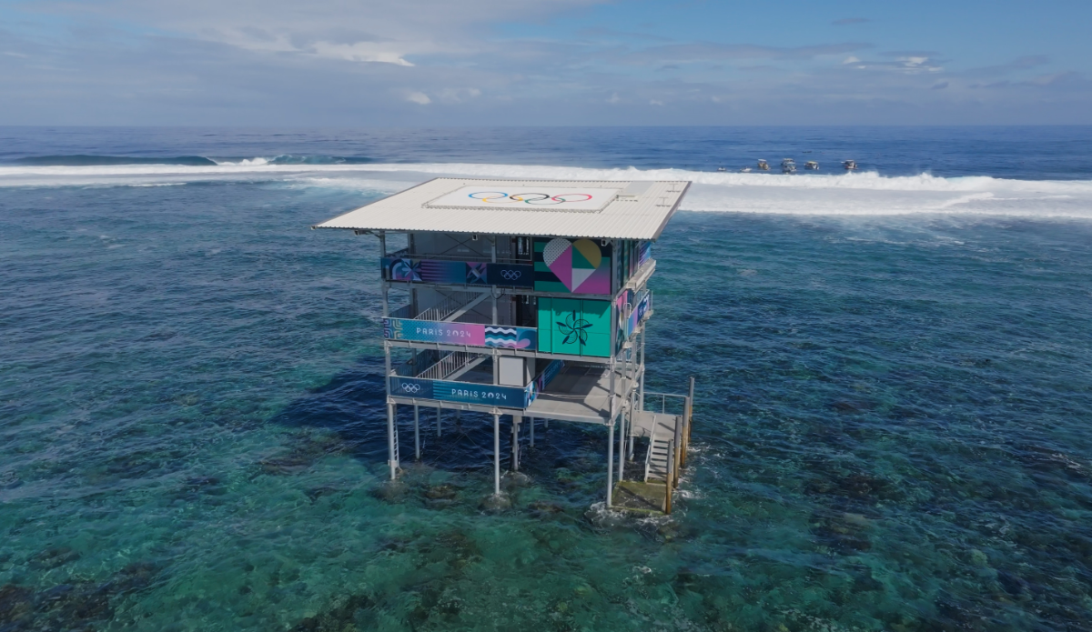 Photographer Tim McKenna says the positioning of the tower will allow for a better vantage point for judges to see how deep surfers can get inside the barrel. Photo: Tim McKenna