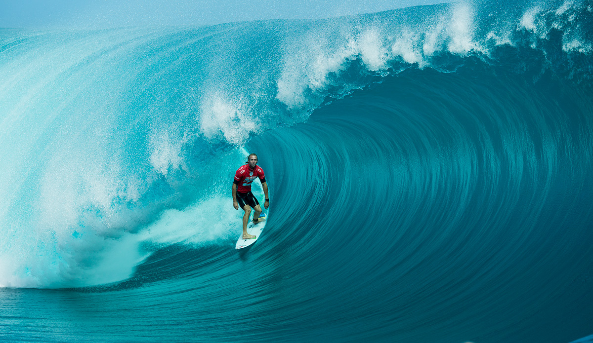 That is real. Even though it looks fake. But just ask Owen Wright. It\'s real. Photo: ASP