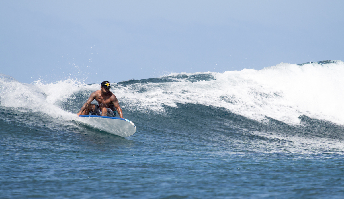 Sunny Garcia ripping. Photo: <a href=\"https://www.instagram.com/heath_lifethruthelens/\"> @heath_lifethruthelens</a>