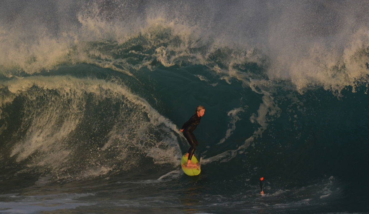 Covered-up grom. Photo: <a href=\"https://www.tylerbrundage.com/\">Tyler Brundage</a>