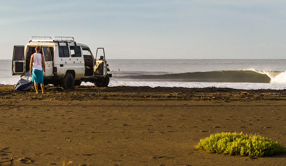 We have the most bad ass off road vehicle at the camp. Find a peak, park it up and ride. Photo: <a href=\"https://www.saltshots.com\">Callum Morse/Saltshots Photography</a> 