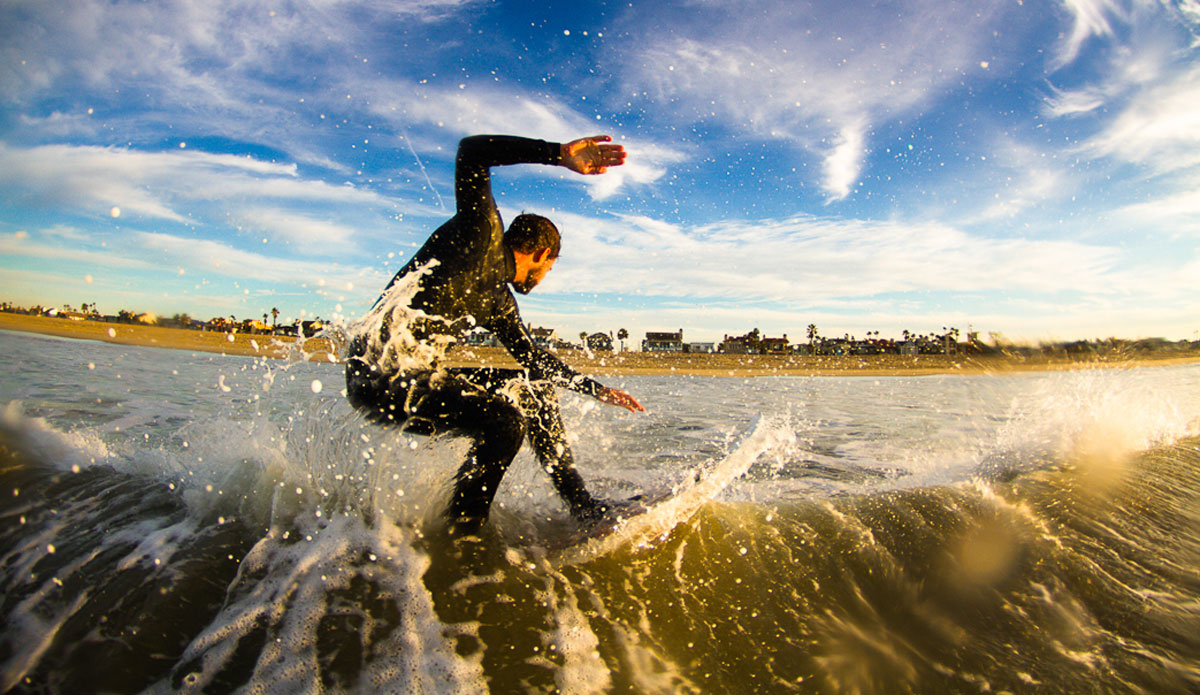 
Andrew Hansen, making the most of a slow start to the summer in Orange County. Photo: <a href=\"https://www.timmendez.com/\">Tim Mendez</a>