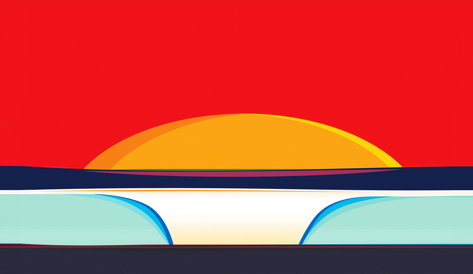 Pipeline. One of the most well known views with a unique style.