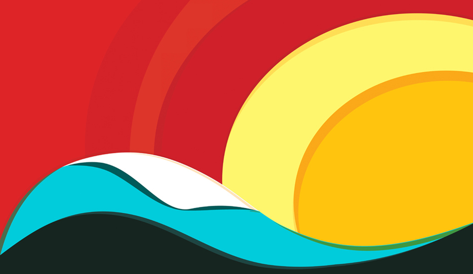 Bringing sea and sky together with simplicity is the perfect union between design and waves.