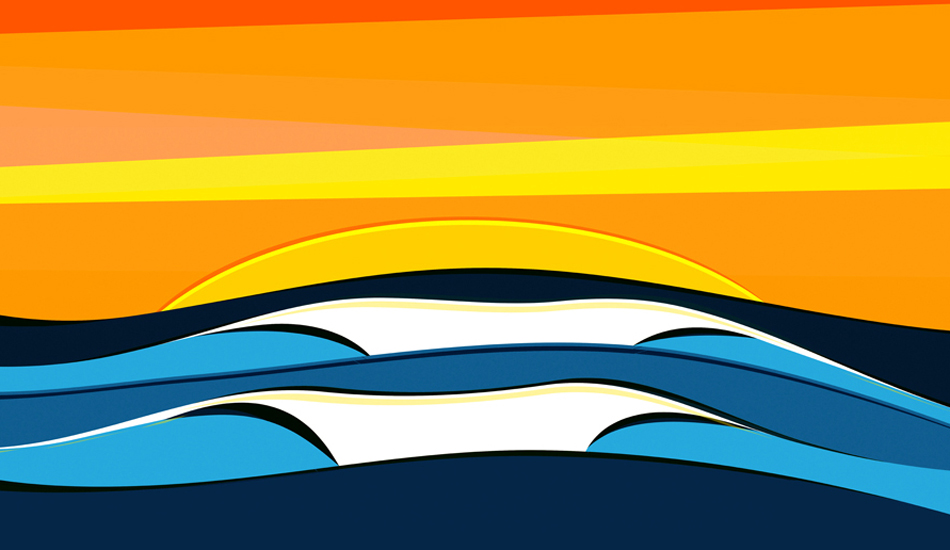 Trestles. A familiar sight for Southern California from unfamiliar eyes.