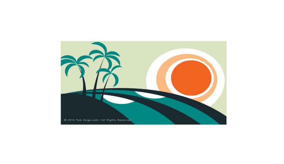 Waves on the way. Photo: <a href=\"https://www.tomveiga.com/>Tom Veiga</a>