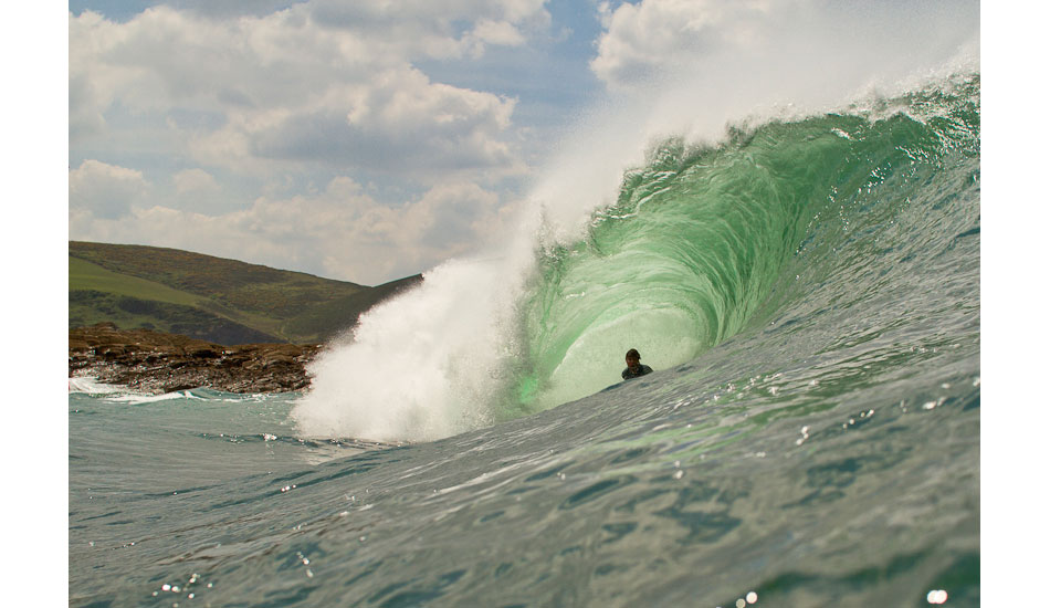 Cornish boy, Brooke Mason, enjoying a slab somewhere in Cornwall. Photo: <a href=\"https://www.teewhyphotos.com\">Tom Young</a>