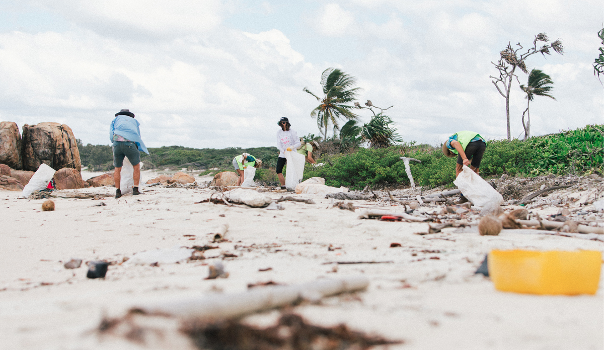 Clean Coast Collective heads to Australia\'s remote Cape York on a beach cleanup mission. Photos: Sophie Matterson, Angus Kennedy, Jorja Murphy