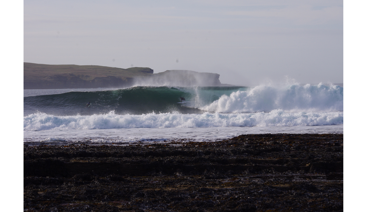 All the way north middle of the winter, his friends at home think he is stupid. Photo: Ben Carey