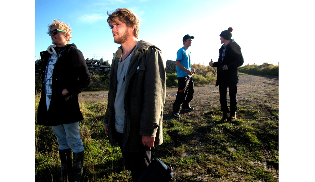 Aussie pros checking the Scottish Coast. Photo: <a href=\"honestcaptain.com\">honestcaptain</a>
