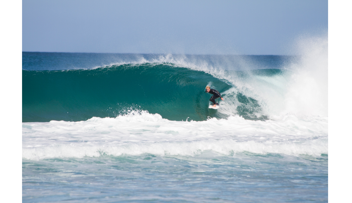 Ben Carey on a Cornish nugget. Photo: <a href=\"honestcaptain.com\">honestcaptain</a>