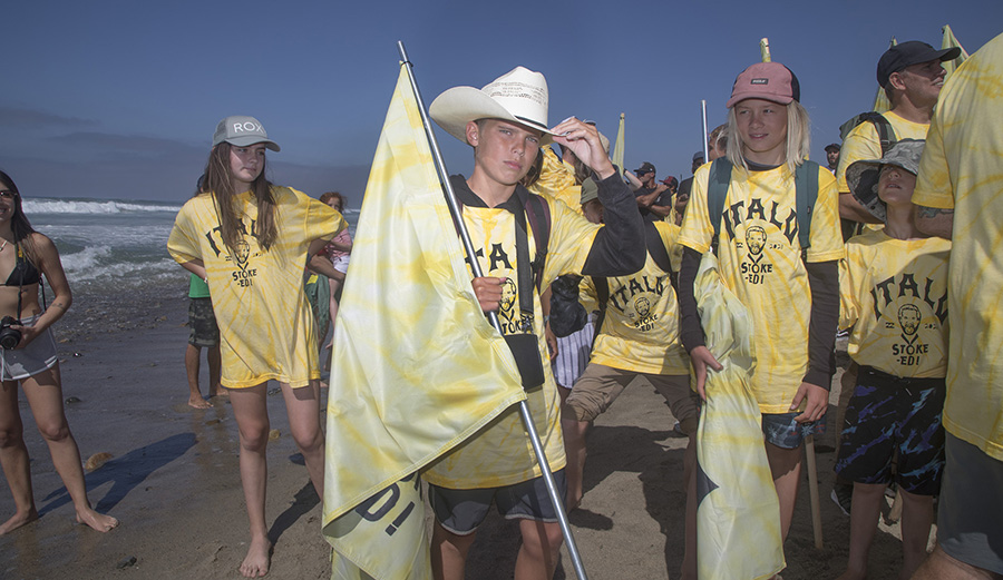 Italo fans came out in full force. 