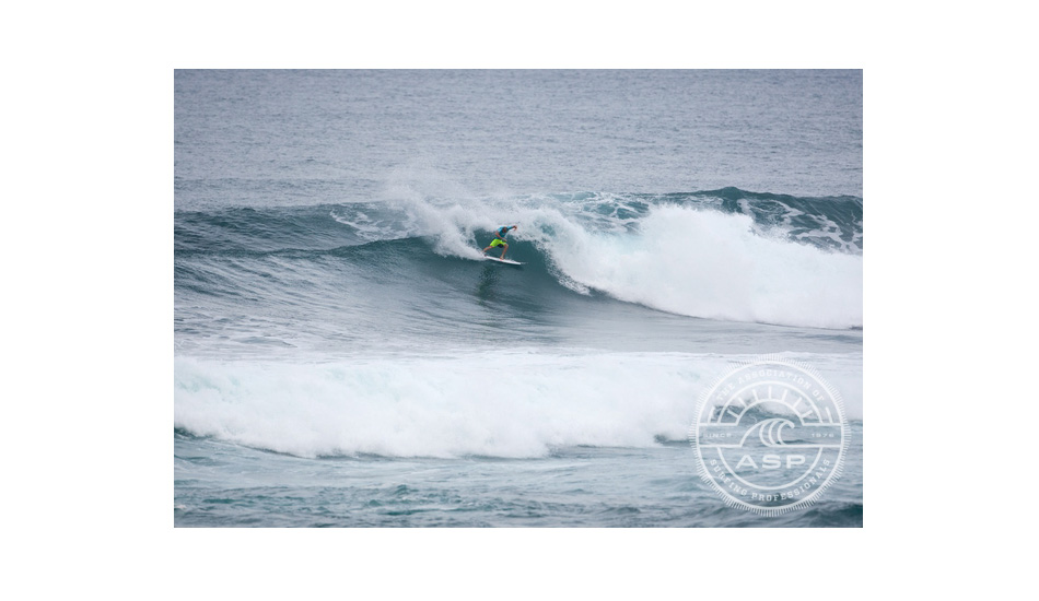 Clinching the 2012 World Cup of Surfing on his final wave, Adam Melling subsequently requalified for the 2013 ASP World Tour with his win at Sunset. Photo: <a href=\"https://www.aspworldtour.com/\" target=_blank>ASP</a>