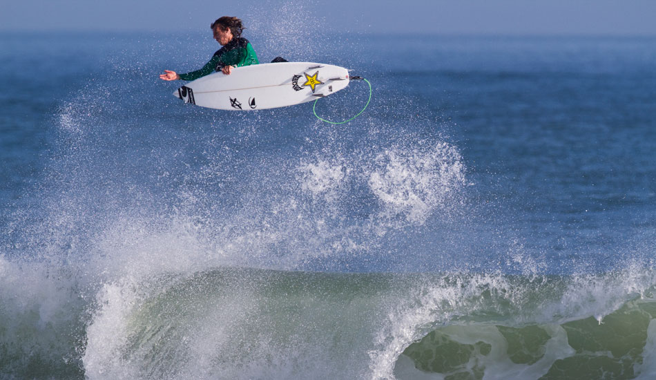 Cory Lopez has always been one of my favorite surfers and very close friends. He really helped me map myself out when he was first on the scene in the mid 90\'s. Cory is a humble man and yet so progressive with everything he does. This shot stokes me out, because of the height, colors and the fact that Cory always just goes for it.  Photo: <a href=\"https://tupat.posterous.com/\" target=\"_blank\">Patrick Eichstaedt</a>