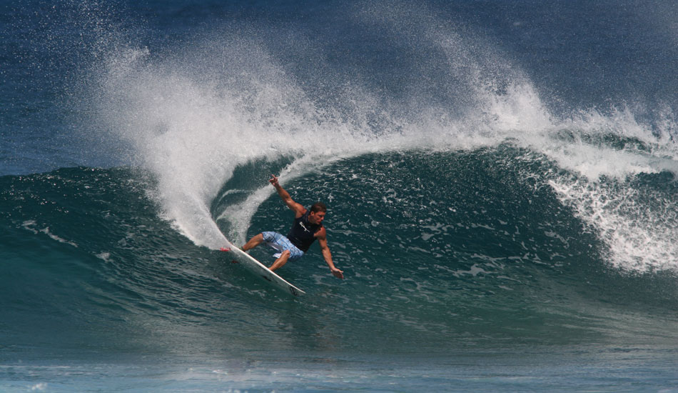  I always grew up surfing with rail and putting as much power into every turn I tried. This image I can just stare at and feel that power. Tommy O\'Brien demonstrates a proper use of rail and power. Photo: <a href=\"https://tupat.posterous.com/\" target=\"_blank\">Patrick Eichstaedt</a>