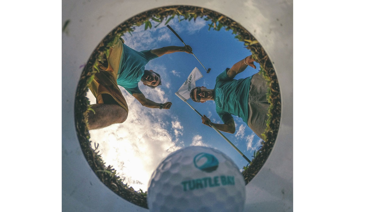 Golf: surfing\'s other white meat.