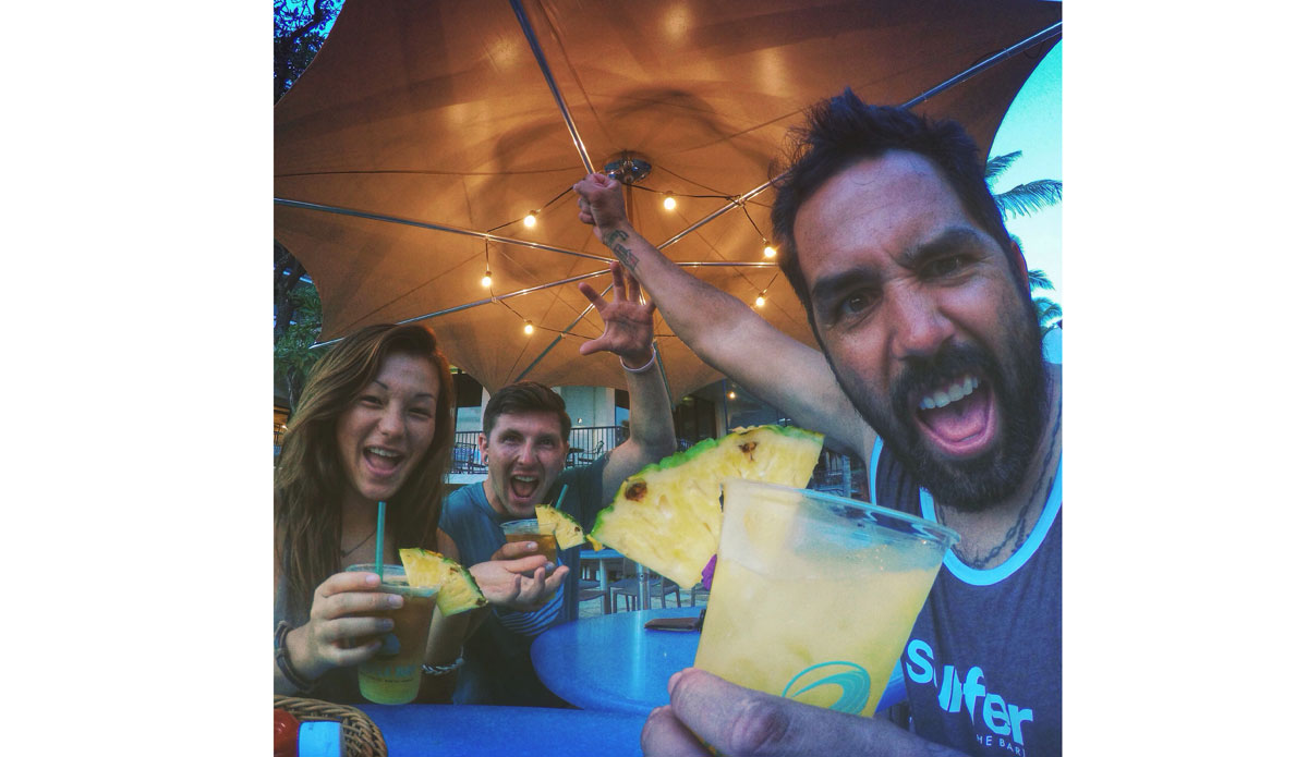 Mai tais at sunset. Is there anything better?