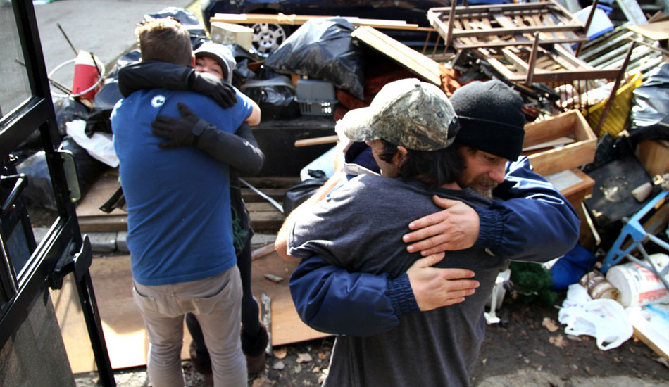 Although the season brought tons of good surf it also brought destruction. As surfers, we benefit from these storms so it’s important to lend a hand to the people on the other side of it. There are still people in need so if you can help at all please do so. A little bit goes a long way.  Photo: <a href=\"https://thewildlyfe.com/\">Eddie Compo/TheWildLyfe</a>