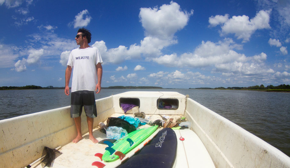 We\'ve spent A LOT of time over the past few years exploring close to home.  There are some incredible waves but it’s also incredibly fickle. You really have to put the time in if you want to score around here. Raven Lundy enroute to his own island.Photo: <a href=\"https://thewildlyfe.com/\">Eddie Compo/TheWildLyfe</a>
