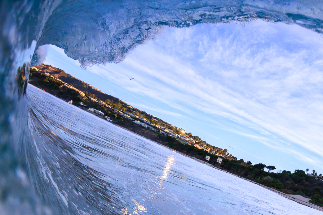 First wave at first light. Salt Creek. 