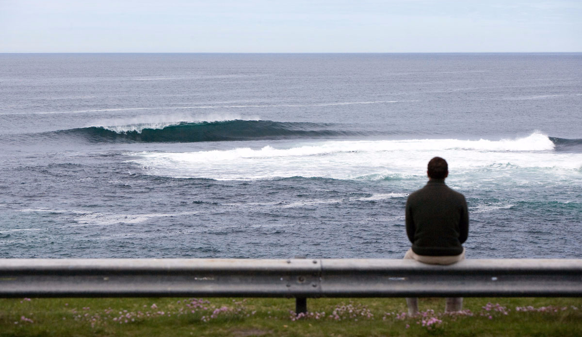 Look at a map of the Scottish Isles and you\'ll see that there are hundreds to choose from. After several recce\'s of this Isle, we scored solid surf for three days all to ourselves. Photo: Scott Wicking.