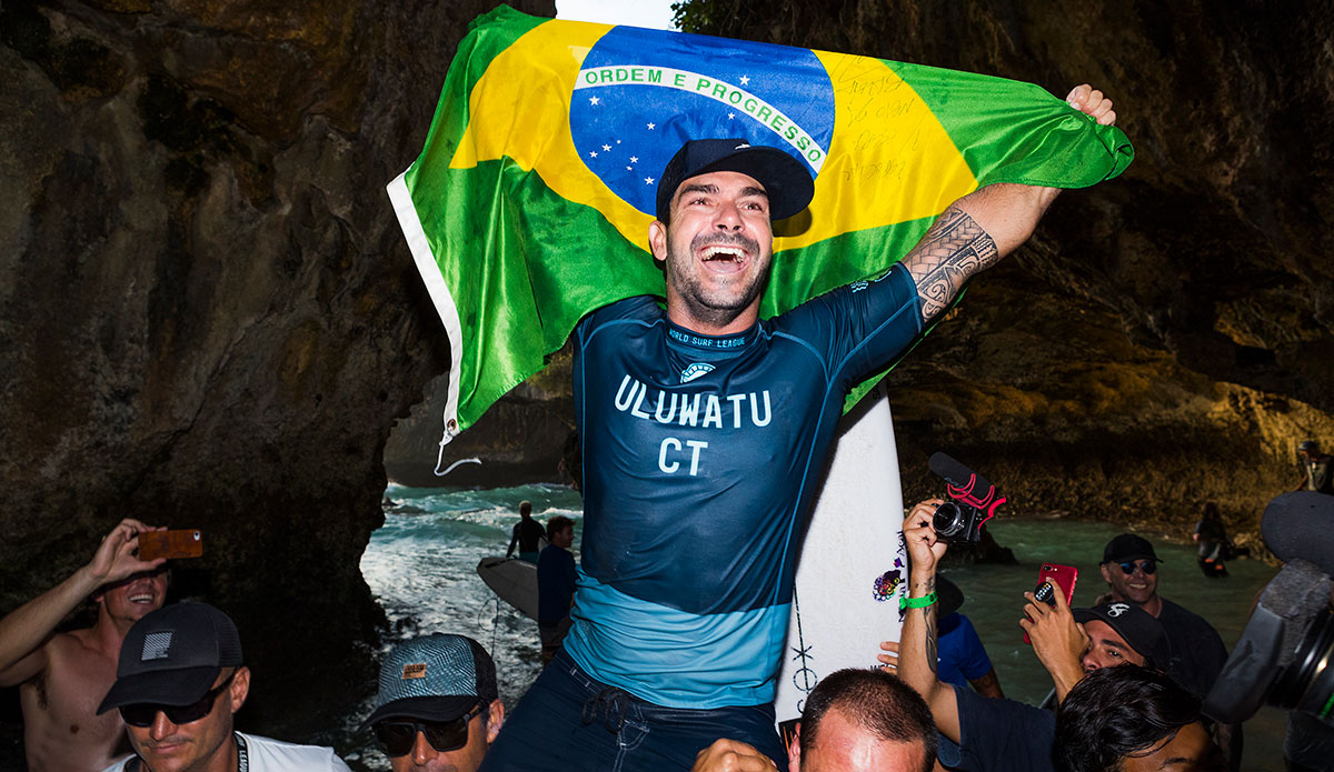 Willian Cardoso. Photo: WSL/Cestari