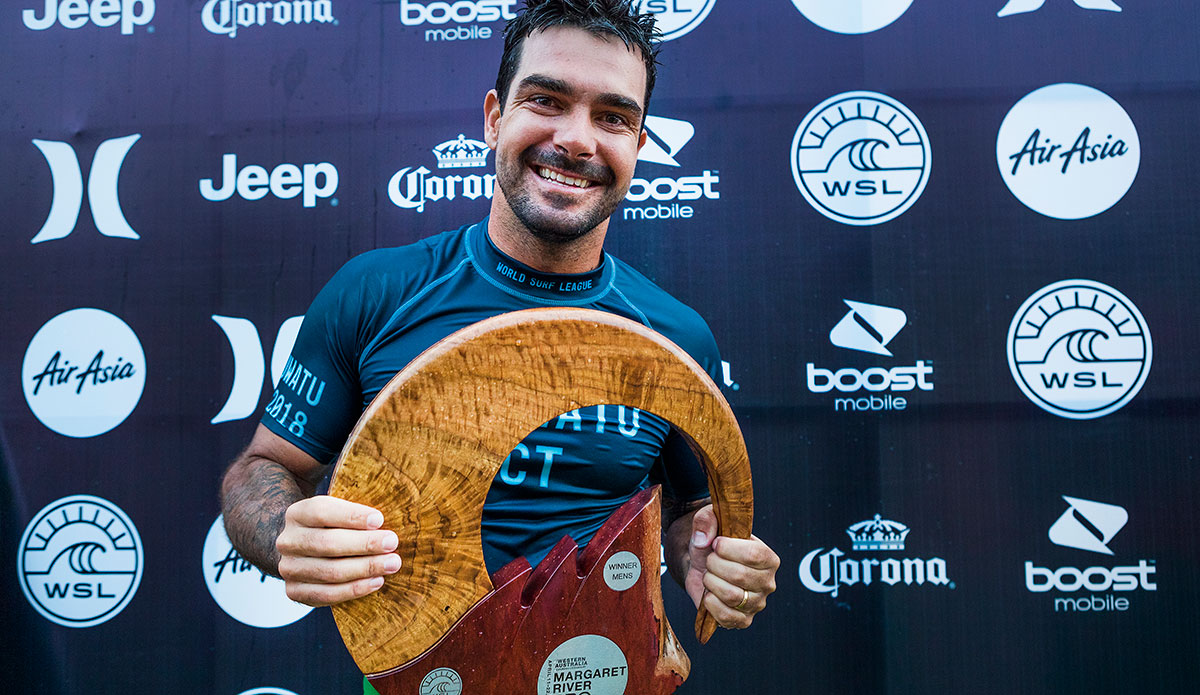 Willian Cardoso. Photo: WSL/Cestari