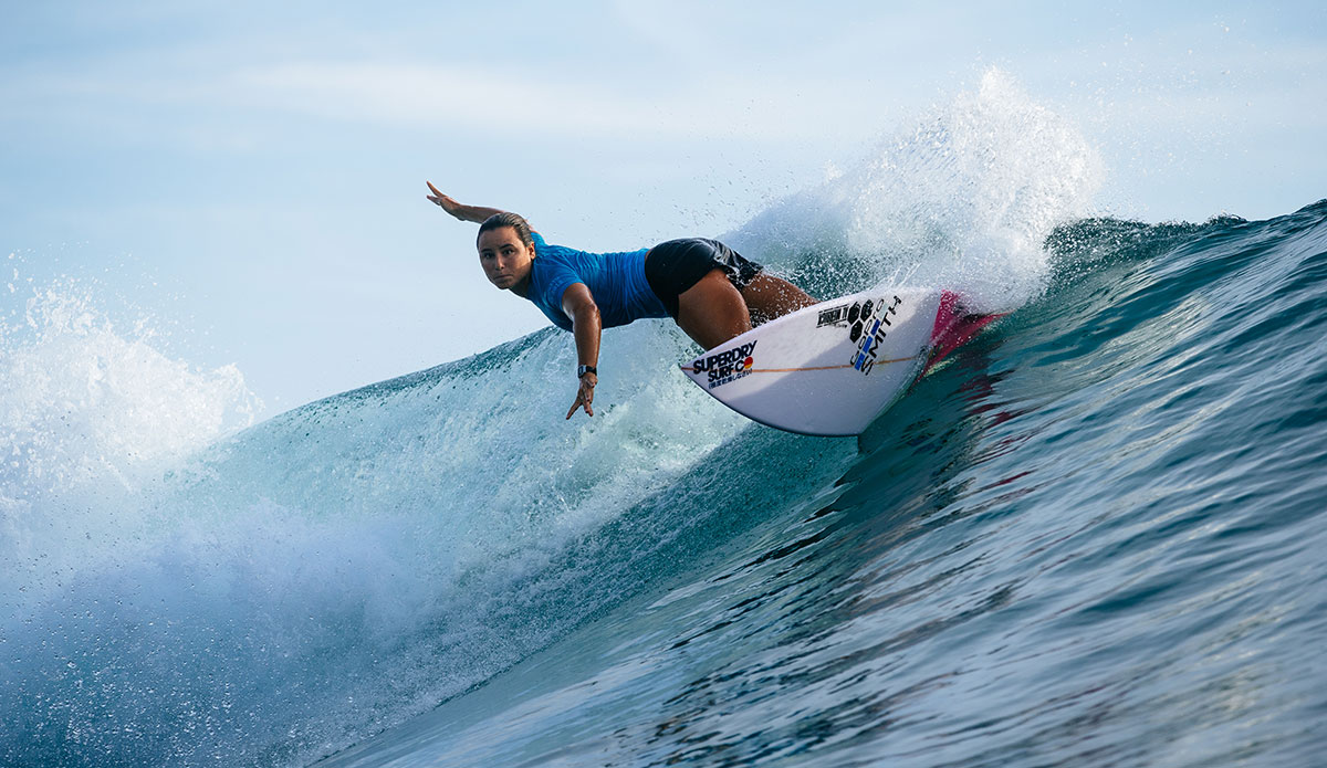 Johanne Defay. Photo: WSL/Sloan