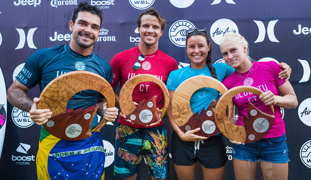 Finalists. Photo: WSL/Cestari