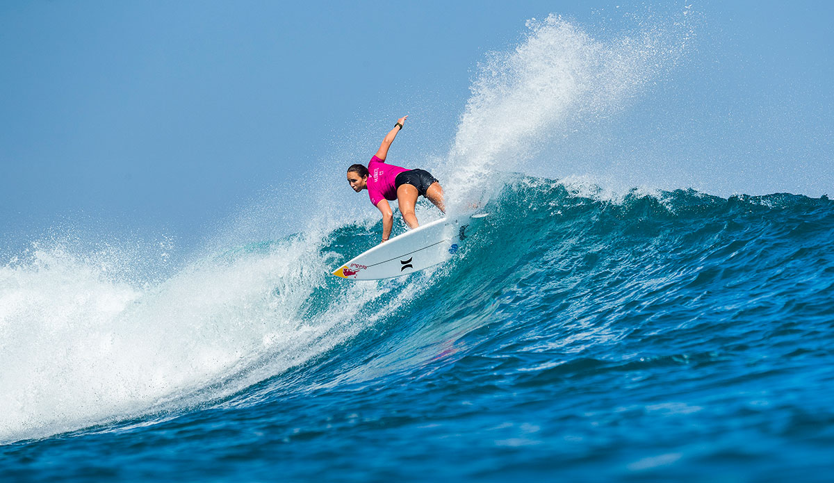 Carissa Moore. Photo: WSL/Cestari