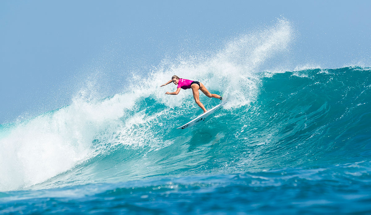 Nikki Van Dijk. Photo: WSL/Cestari