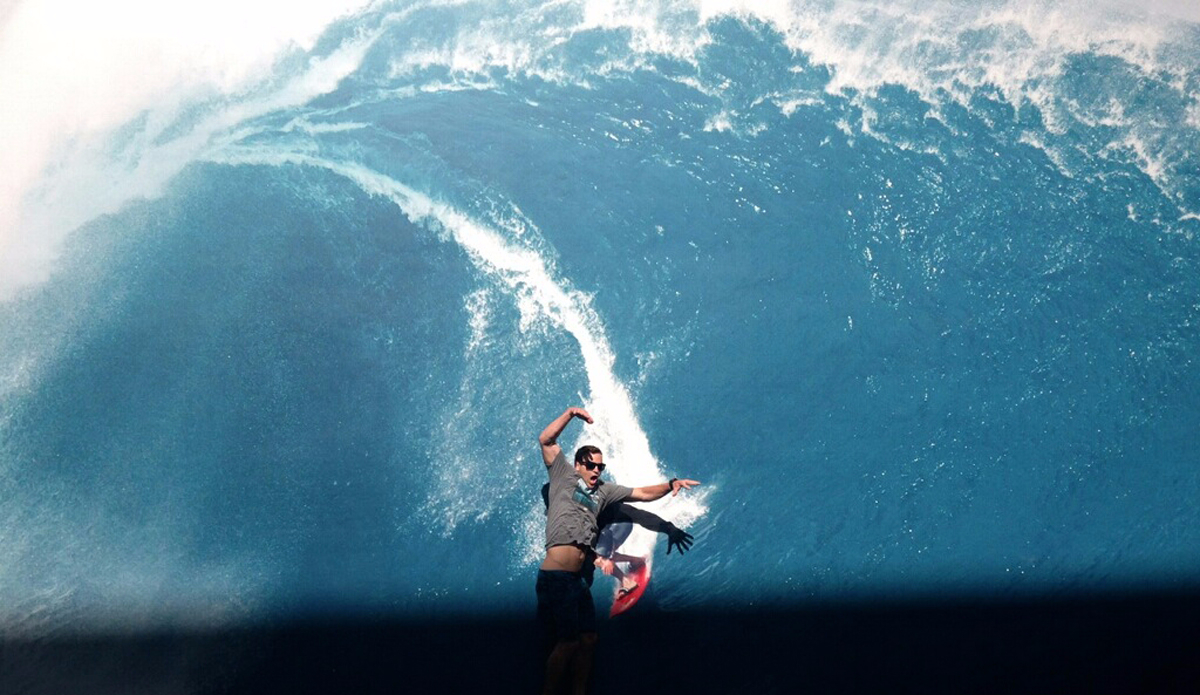 I love getting barreled. I don\'t get really actually barreled very often but the idea of tucking in makes me tick and keeps me stoked. Photo: <a href=\"https://instagram.com/ajmacdonell\">@ajmacdonell</a>