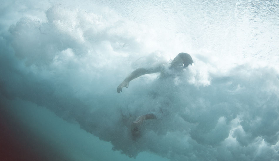 Ethereal. A surfer struggles against a breaking wave after falling from his board at Bronte Beach, Sydney. “As the winter appeared so did the surfers and the underwater wipeout focus. I got a lot of weird looks and a few angry comments from surfers who wanted the cover shot and wondered why I was diving under before they got close to me - usually there wasn\'t enough time to explain what I was after, so when I had a shot like this on the screen I could just say \"this.\" Photo: <a href=\"https://www.marktipple.com/\" target=_blank>Mark Tipple</a>.