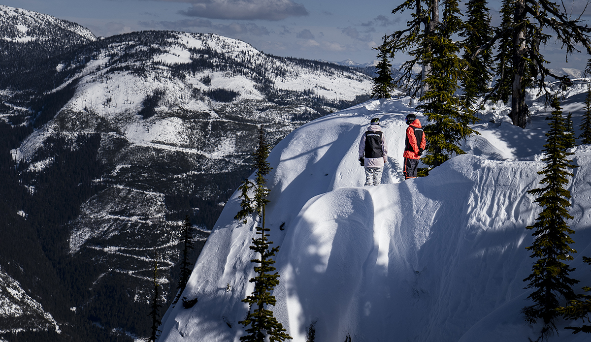 The view into Huckleberry. Photo: Chad Chomlack/Natural Selection/Red Bull Content Pool