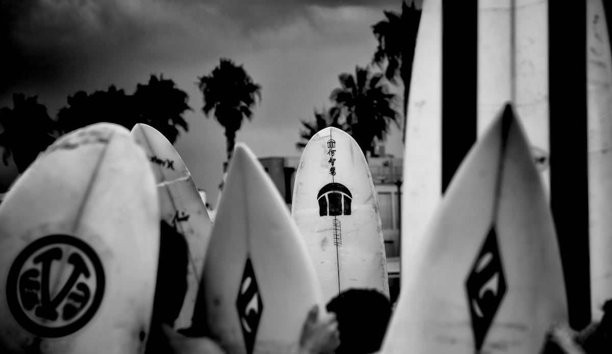 Paddle out for legendary Dogtown skater, Shogo Kubo. Photo: <a href=\"http://www.brianaverillphotography.com\">Brian Averill</a>