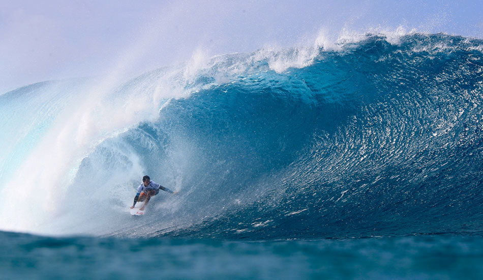 Maxime Huscenot, locked in. Photo: Bielmann