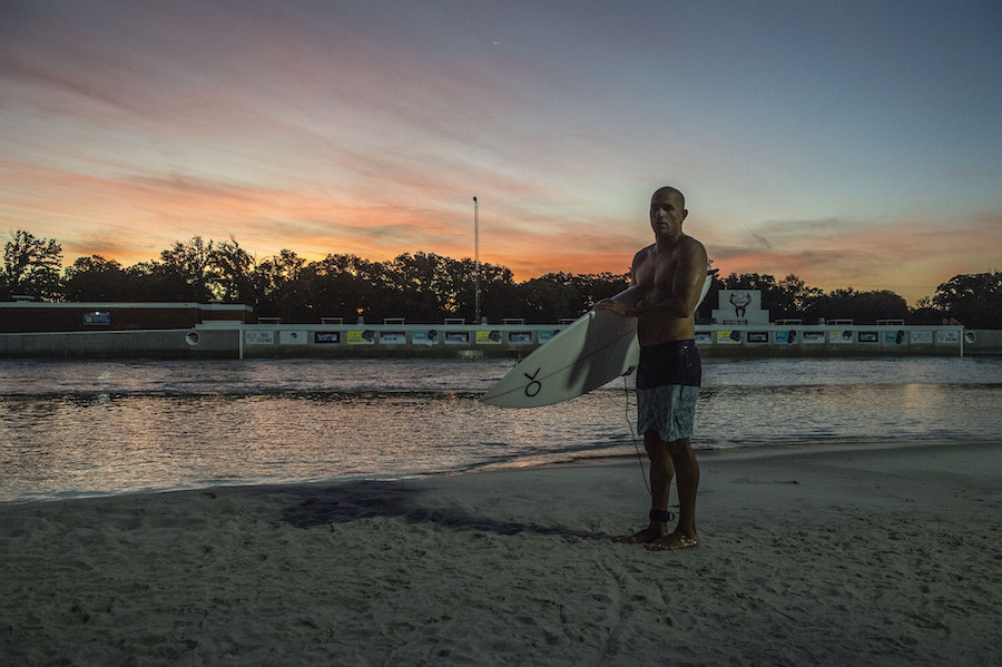 KS took advantage of every inch of light.